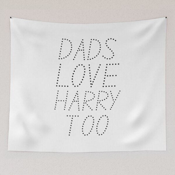 Item preview, DADS LOVE HARRY TOO STICKER designed and sold by mystylecorner.