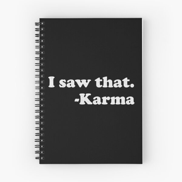Item preview, I Saw That Karma designed and sold by LadySaltwater.