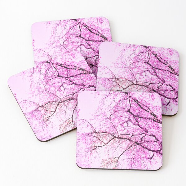 Item preview, pink flower tree bloom pop art designed and sold by JD369.