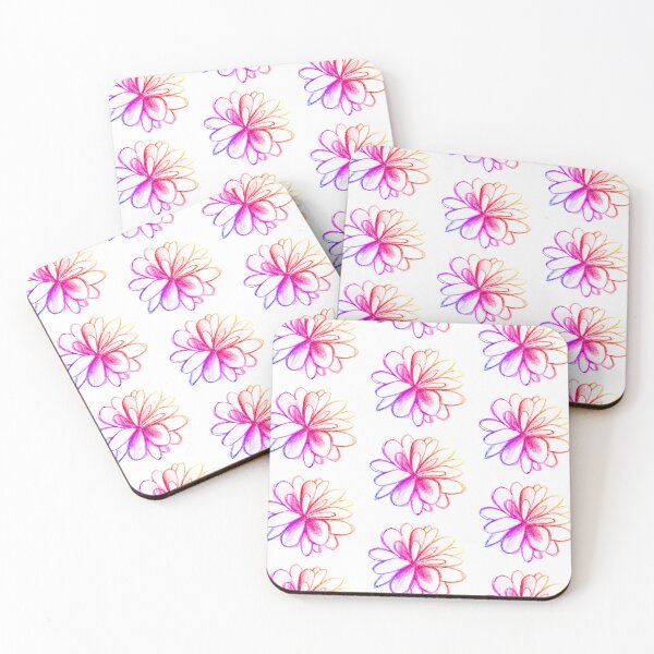 Item preview, Flower pen painting | Pen drawing colorful flower designed and sold by lausn.