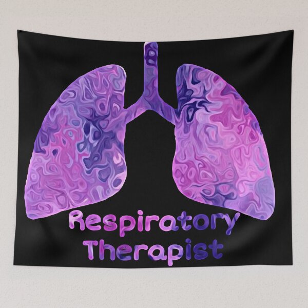 Item preview, Purple Lungs For Respiratory Therapy designed and sold by natnat7w.