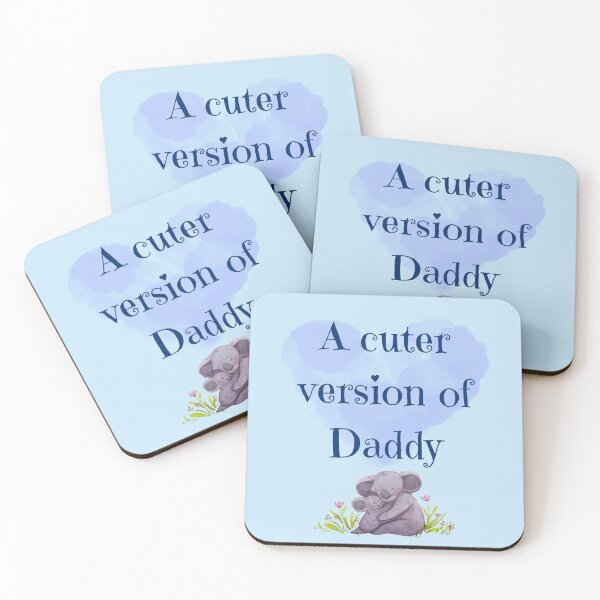 Item preview, A Cuter Version Of Daddy. Cute Little Koala Bear Baby designed and sold by Rebel-Design.