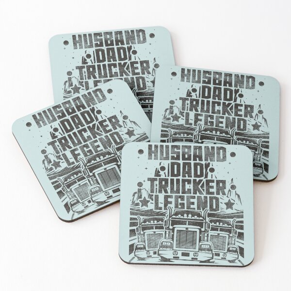 Item preview, Husband Dad Trucker Legend - Funny Trucker designed and sold by VichallanStudio.