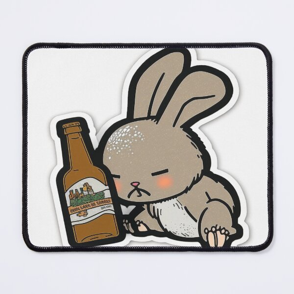 Item preview, drunken rabbit designed and sold by steveykh.