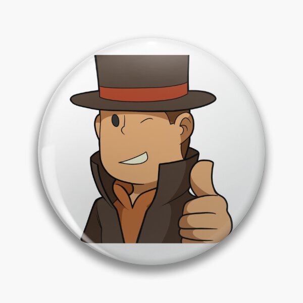 Artikelvorschau, Professor Layton thumbs up entworfen und verkauft von Wowmelowwshop.