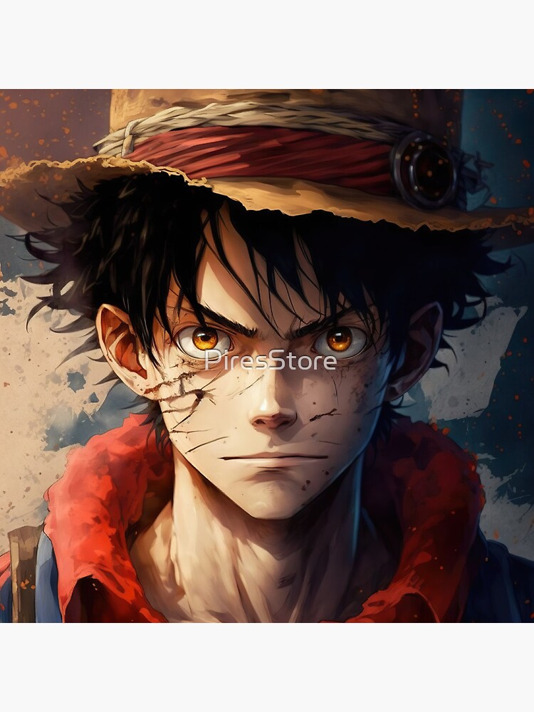 An anime-inspired artwork of one piece characters at sundown