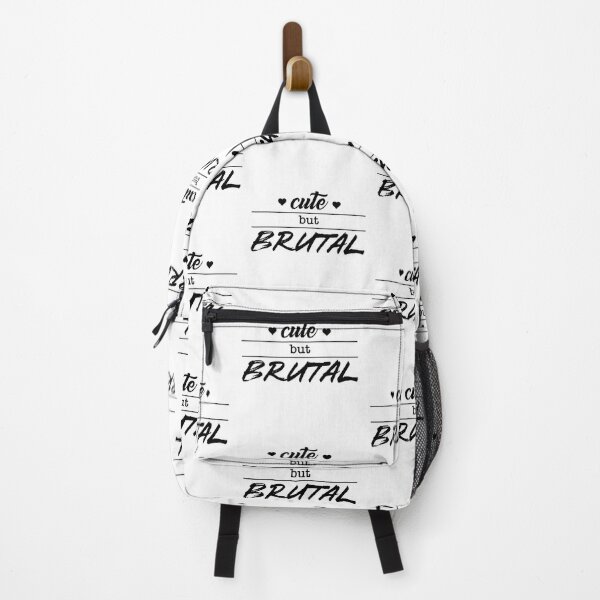Item preview, Cute But Brutal (black text) designed and sold by OlivDesignsCo.