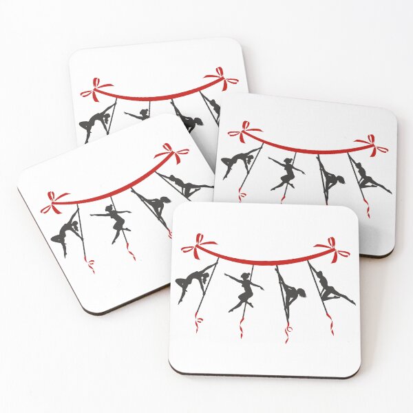 Item preview, Pole Dance Silhouettes Necklace  designed and sold by MickaPole.