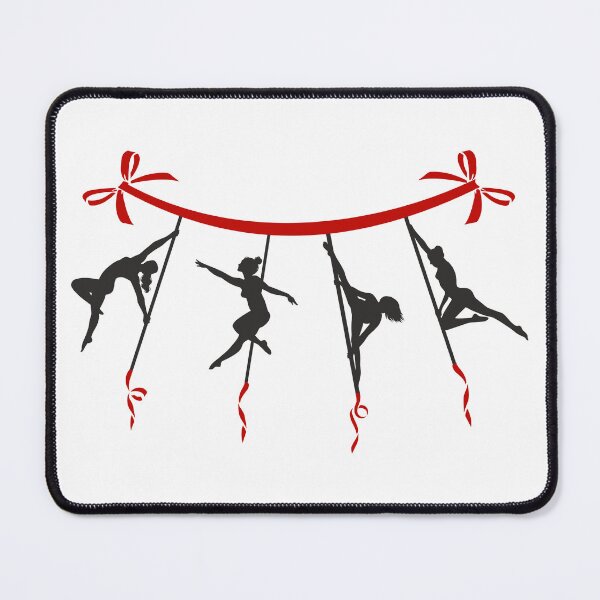Item preview, Pole Dance Silhouettes Necklace  designed and sold by MickaPole.