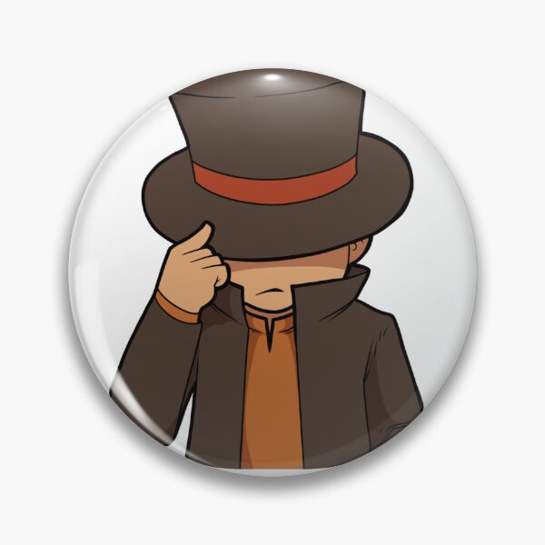 Artikelvorschau, Professor Layton upset entworfen und verkauft von Wowmelowwshop.