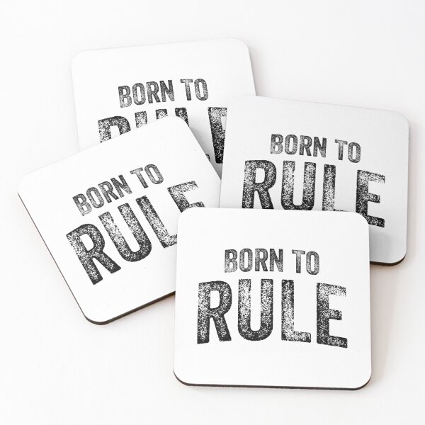 Item preview, Born To Rule (Big Black Text) designed and sold by STUDIO-72.