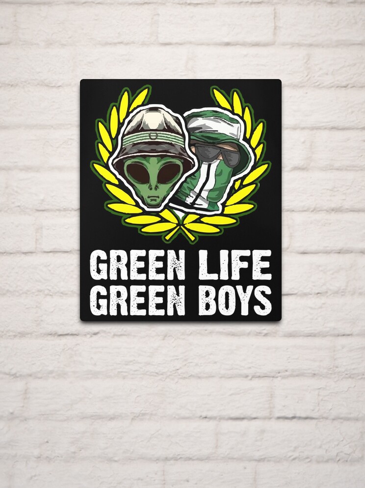 Casablanca, Ultras Green Boys, Curva Sud Poster for Sale by y4shiro