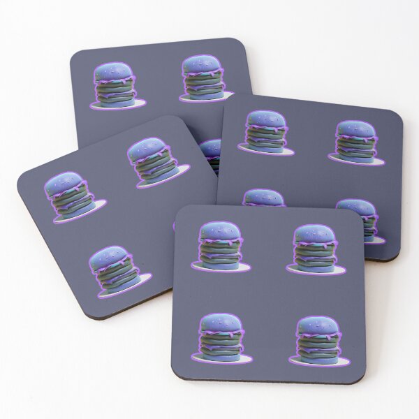 Item preview, Blacklight Burger Set 3D designed and sold by Gravedrinker.
