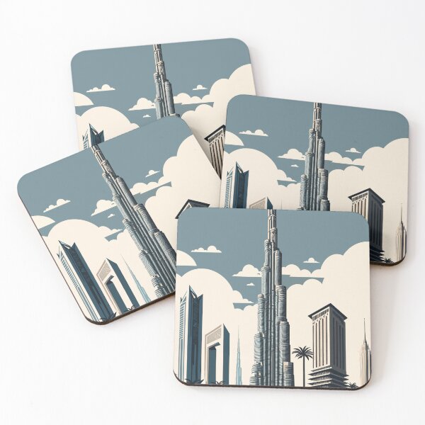 Item preview, Cartoon Burj Khalifa designed and sold by BoukdeRoeck.