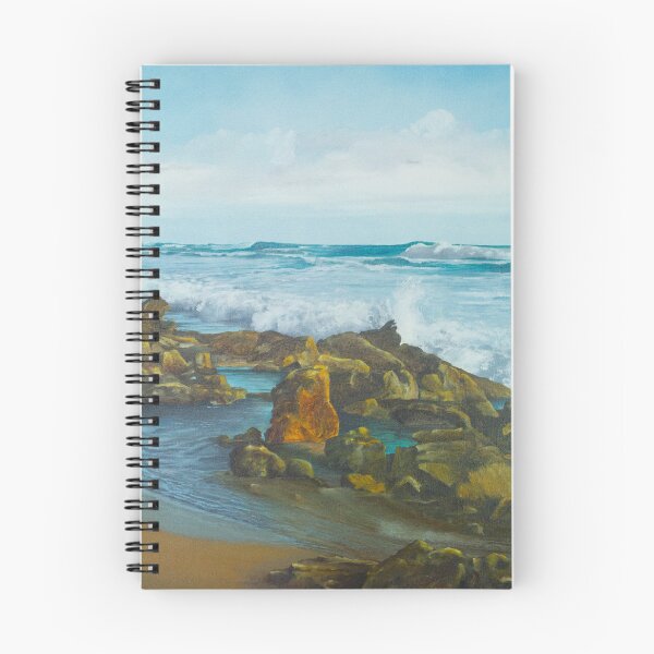 Item preview, Chalky Mount Beach #1 designed and sold by mikemcchleryart.