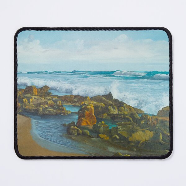 Item preview, Chalky Mount Beach #1 designed and sold by mikemcchleryart.