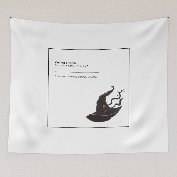 Item preview, I'm not a Witch designed and sold by ACatinSpace.