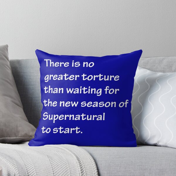 Item preview, No Greater Torture - Supernatural designed and sold by CoppersMama.