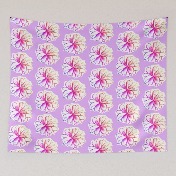 Item preview, Flower pen painting | Pen drawing colorful flower designed and sold by lausn.