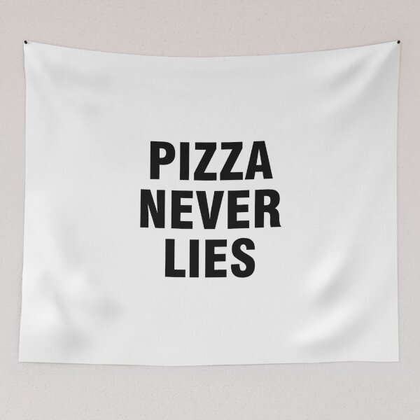 Item preview, Pizza never lies designed and sold by allthetees.