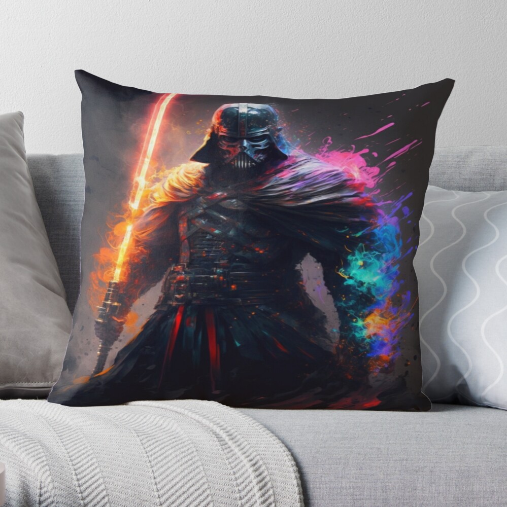 Star Wars Darth Vader Velvet Throw Pillow Case 2PCS Square Cushion Cover  18X18