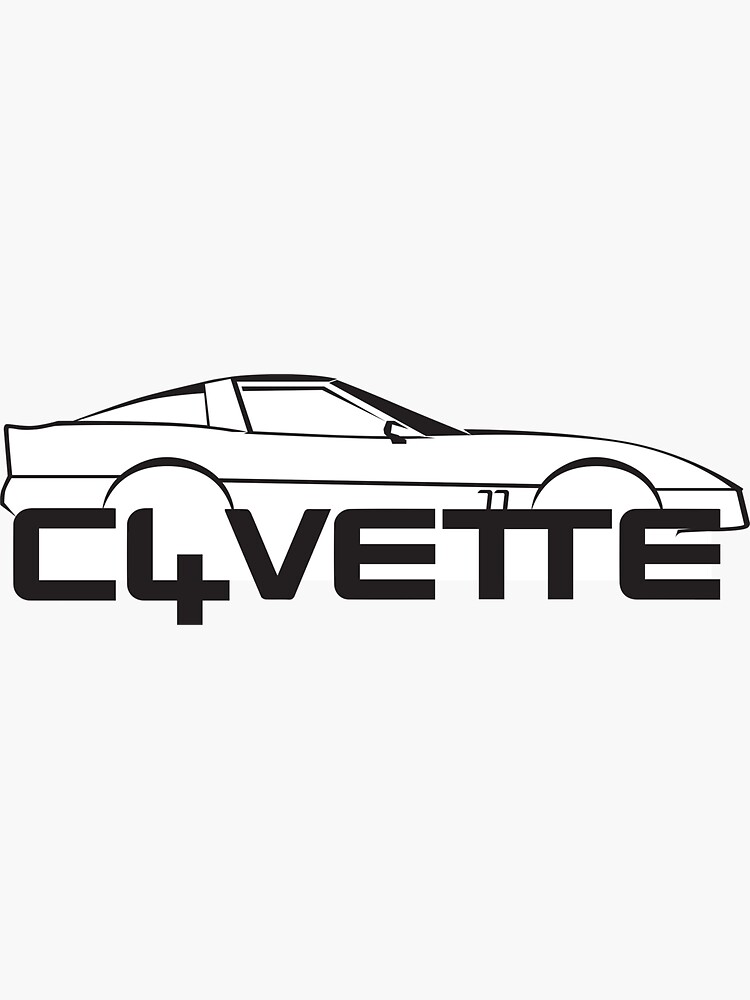 c4 corvette logo