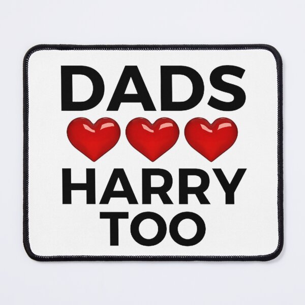 Item preview, DADS LOVE HARRY TOO STICKER designed and sold by mystylecorner.