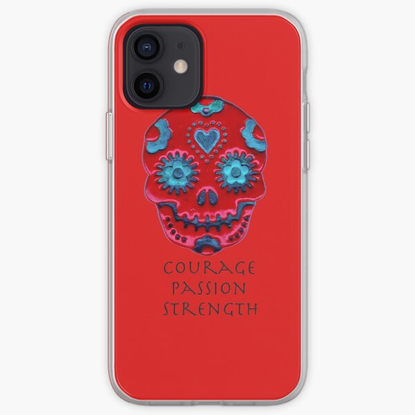 Courage, Passion, Strength iPhone Soft Case