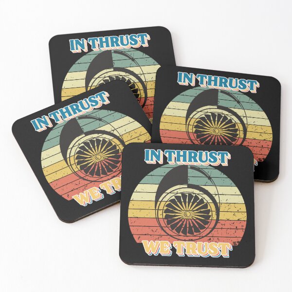 Item preview, In Thrust We Trust Jet Engine Aviation designed and sold by SpicyAviator.