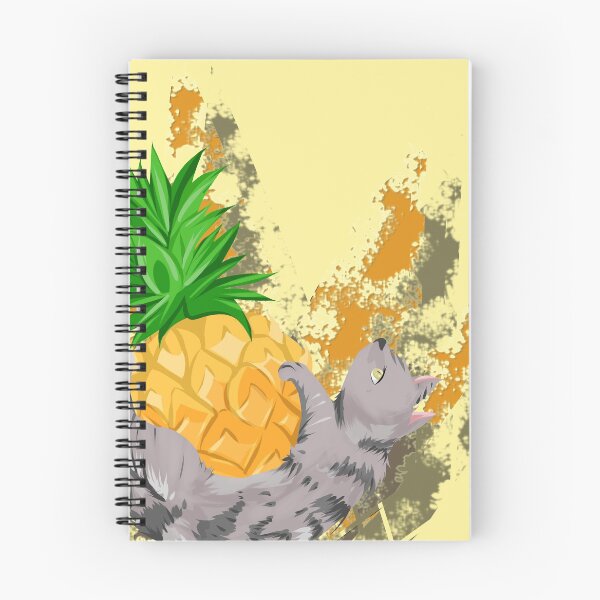 Item preview, Pineapple Upside Down Cat designed and sold by Animefox52.