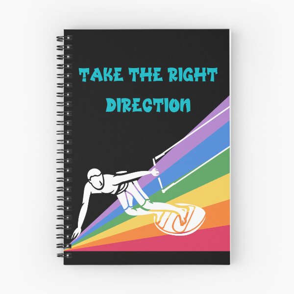 Item preview, Kitesurfing on the Rainbow, Take the right direction. designed and sold by LifeofWindy.