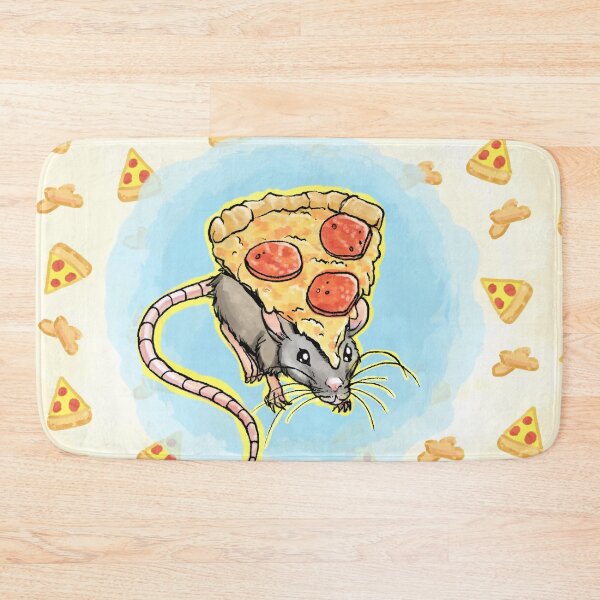 Item preview, Rata de pizza designed and sold by CitrusRainCat.