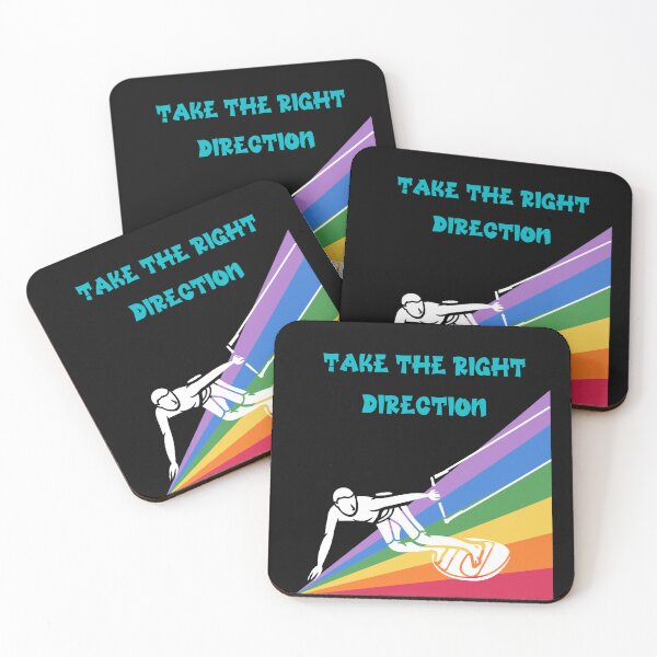 Item preview, Kitesurfing on the Rainbow, Take the right direction. designed and sold by LifeofWindy.
