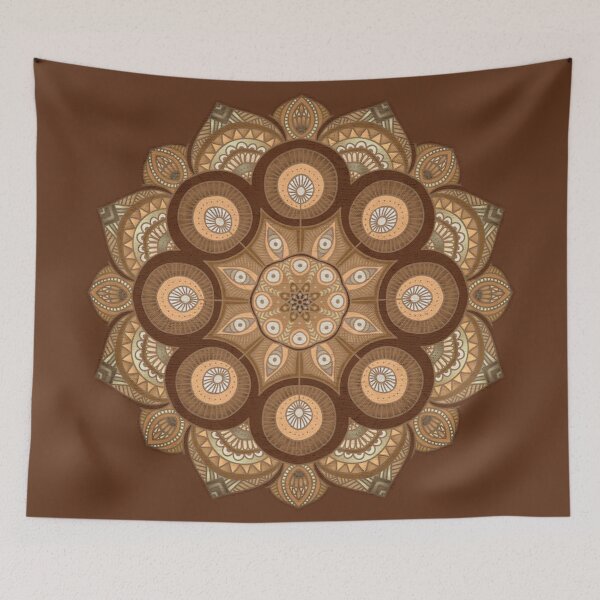 Item preview, coffee tapestry designed and sold by cinnamonknot.