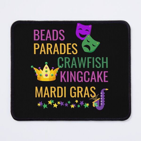 Item preview, Beads Parades Crawfish Kingcake, Mardi gras parade designed and sold by Escapene.