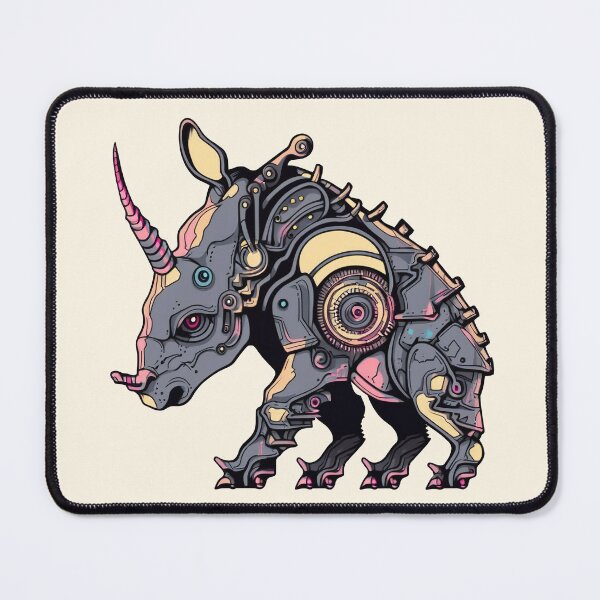 Item preview, Cyborg Rhino designed and sold by SerhiiArt.