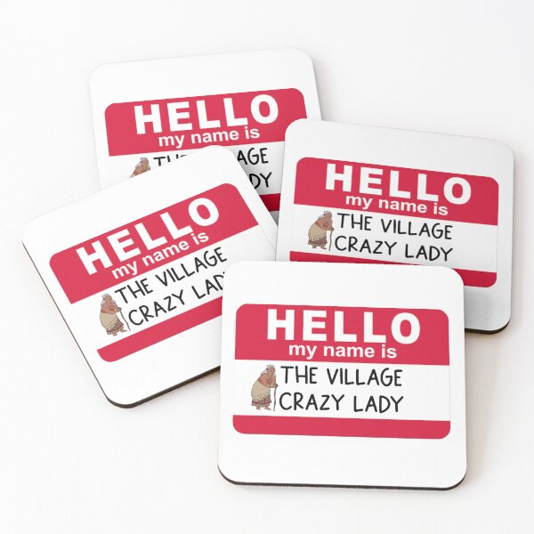 Item preview, Village crazy lady designed and sold by maddimarie91.