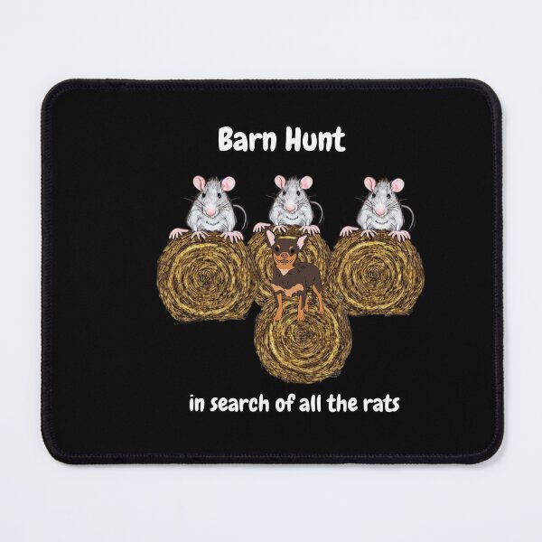 Item preview, Funny Barn Hunt - in search of all the rats with a cute Chihuahua designed and sold by Just4doglovers.