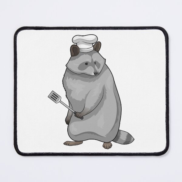 Item preview, Racoon Cook Chef hat designed and sold by Snabdesign84.