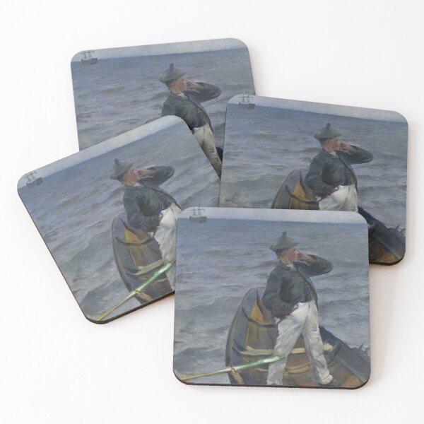 Item preview, The Inshore Channel by Christian Krohg, 1892 designed and sold by Vintage Wall Art.