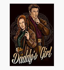Daddy's Girl Photographic Print