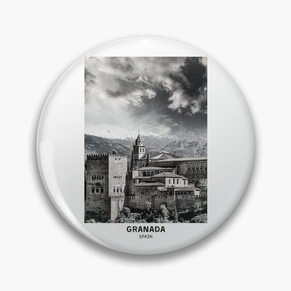 Item preview, Granada Spain Dorm Room Essentials Minimalist Poster Design  designed and sold by SirajDecors.
