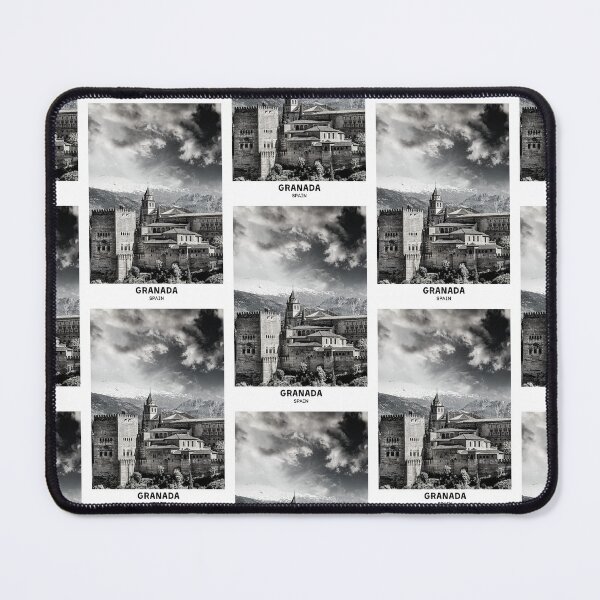 Item preview, Granada Spain Dorm Room Essentials Minimalist Poster Design designed and sold by SirajDecors.