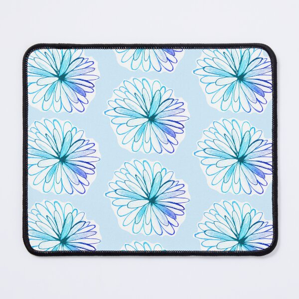 Item preview, Blue color flower pen painting | Pen drawing flower designed and sold by lausn.