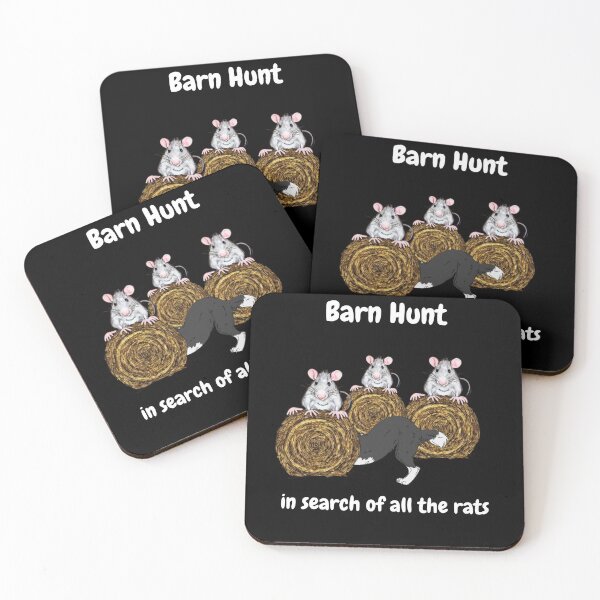 Item preview,  Funny Barn Hunt - in search of all the rats with a Border Collie designed and sold by Just4doglovers.