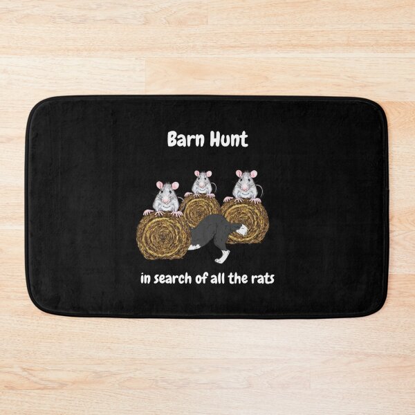 Item preview,  Funny Barn Hunt - in search of all the rats with a Border Collie designed and sold by Just4doglovers.