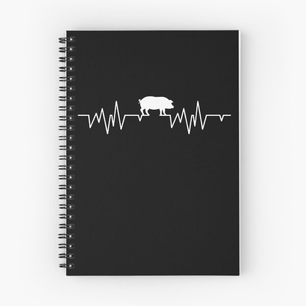 Item preview, Pig Heartbeat - Funny Pig Lovers Gift designed and sold by Creative Angel.