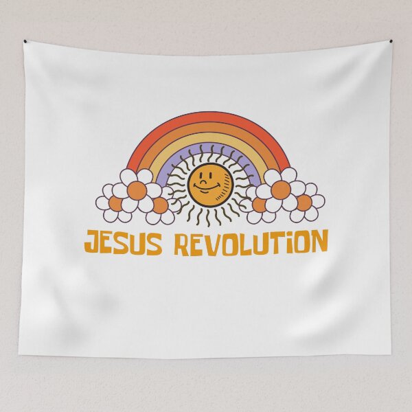 Item preview, Jesus Revolution Rainbow Sun designed and sold by miyagifactory.