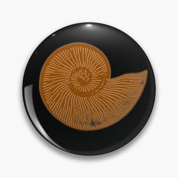 Item preview, Orange Ammonite  designed and sold by amanda150771.