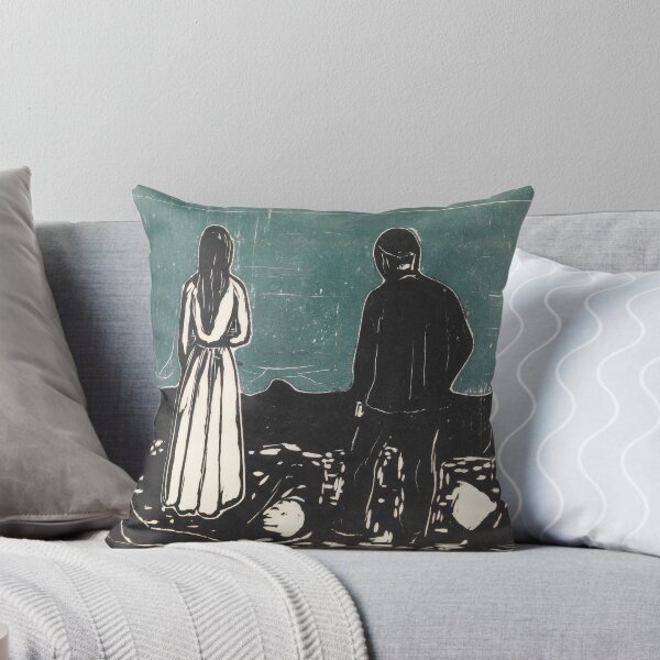 Item preview, The Lonely Ones by Edvard Munch, 1899 designed and sold by Vintage Wall Art.